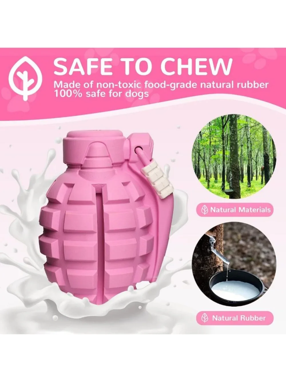 Indestructible Dog Toys for Aggressive Chewers - Large Breed Interactive Treats